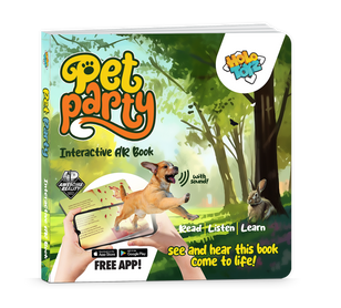 Pet Party Interactive AR Book