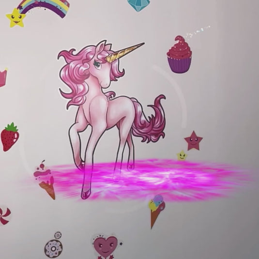 Magical Unicorn AR Wall Decal