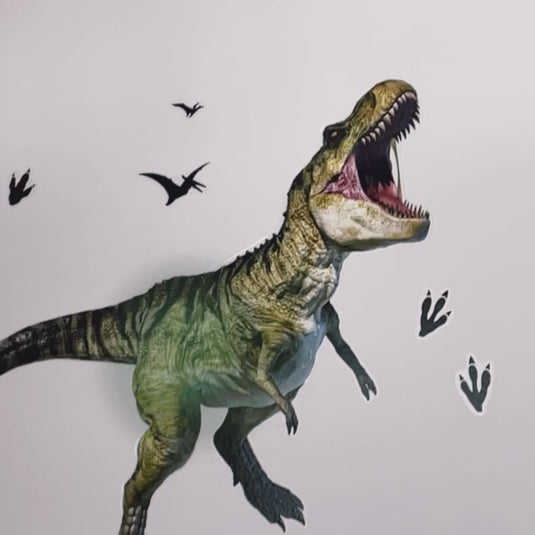 Mighty T-Rex AR Wall Decal