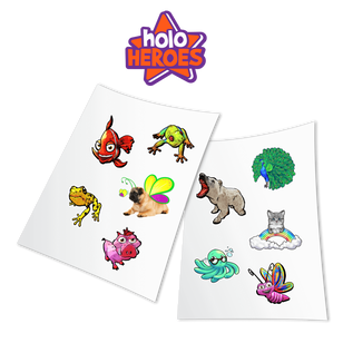 Holo Heroes AR Stickers