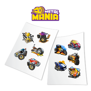 Metal Mania AR Stickers