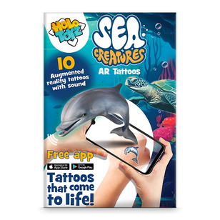 Super Sea Creatures AR Tattoos