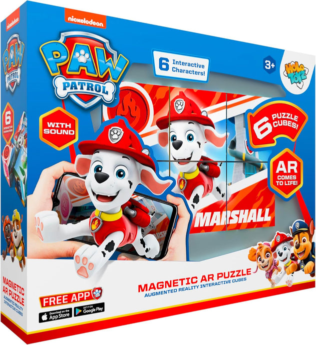 Paw Patrol AR Magnetic Puzzle Cubez