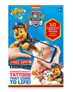 Paw Patrol Augmented Reality Tattoos