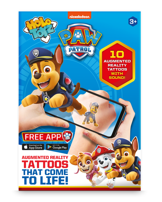 Paw Patrol Augmented Reality Tattoos