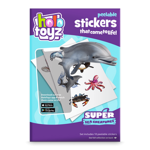 Super Sea Creatures AR Stickers