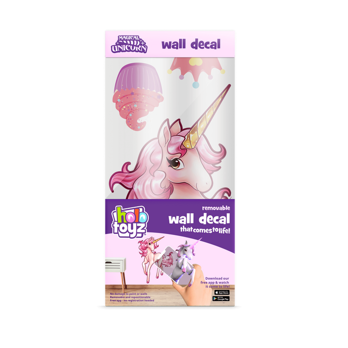 Magical Unicorn AR Wall Decal